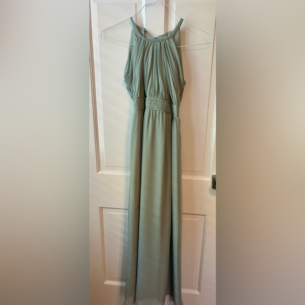 Birdy Grey Kids Formal Dress in Sage Green